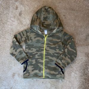 Camouflage Fleece Jacket